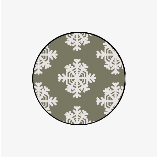 [모딘톡] 동글동글 눈꽃송이 - 패턴 (6color)
